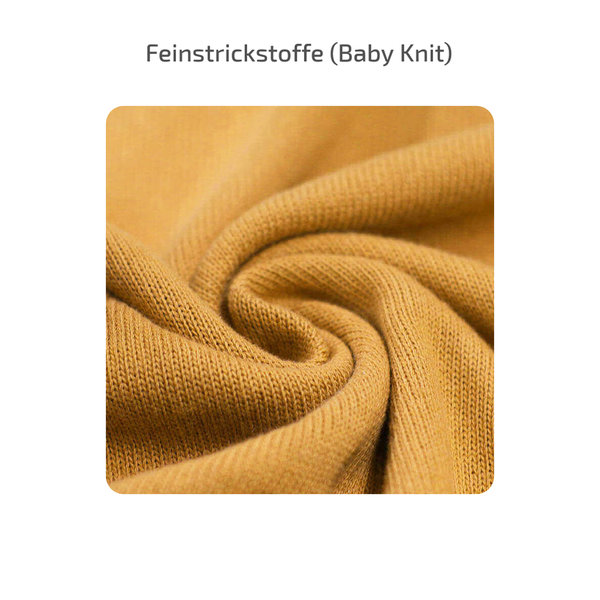 unifarbene Feinstrickstoffe (Baby Knit)